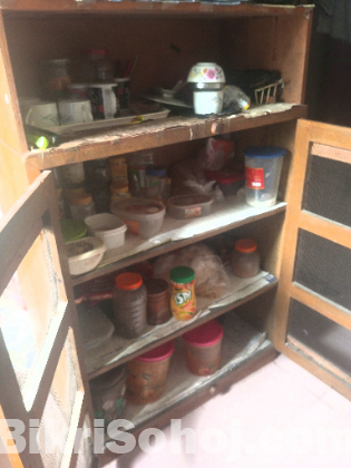 কাঠের মিটসেফ (Used)